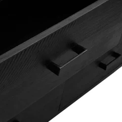 Senkki 110x35x70 cm mänty musta