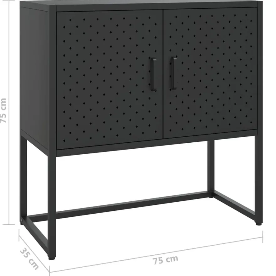 Senkki 75-105x35x75cm, teräs, eri kokoja ja värejä