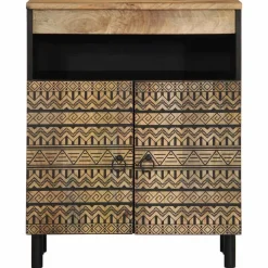 Senkki 60x33,5x75 cm täysi karkea mangopuu (18653)
