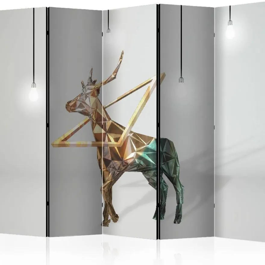 Sermi Artgeist Deer 3D II, 225x172cm