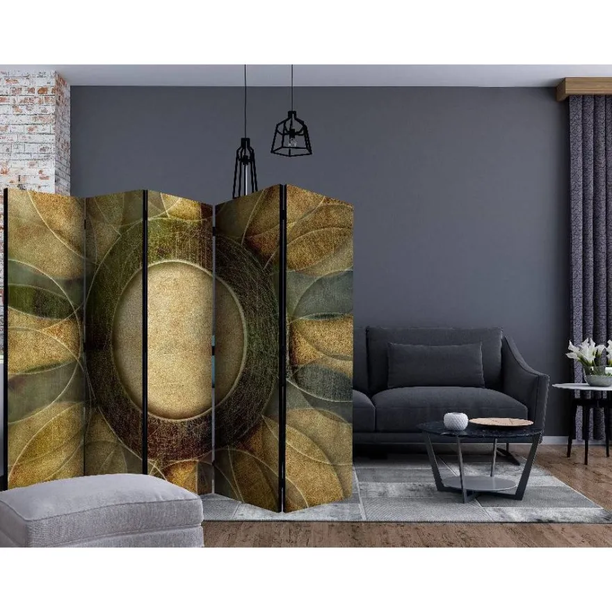 Sermi Artgeist flower - retro style II, 225x172cm