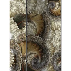 Sermi Artgeist Golden hand-held fans, 135x172cm