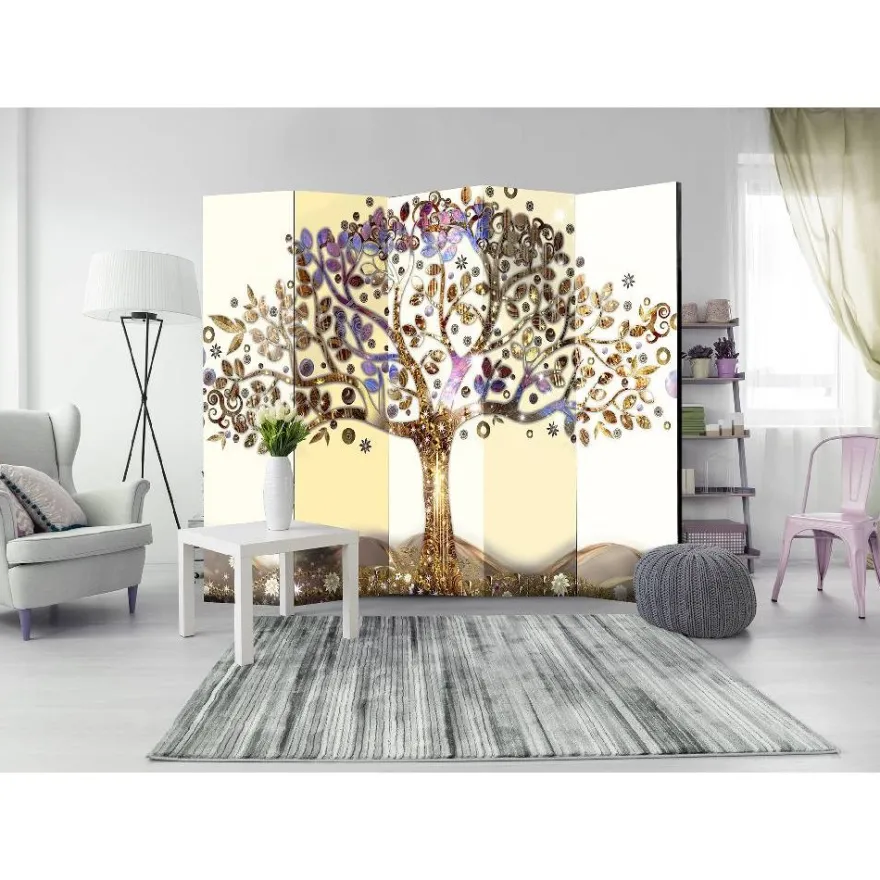 Sermi Artgeist Golden Tree II, 225x172cm