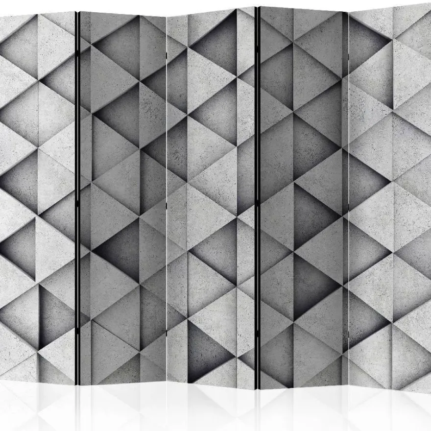 Sermi Artgeist Grey Triangles II, 225x172cm
