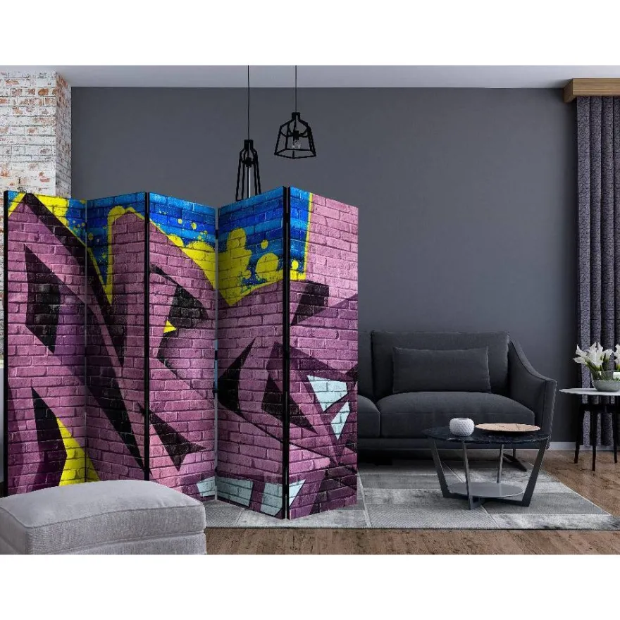 Sermi Artgeist Street art - graffiti II, 225x172cm