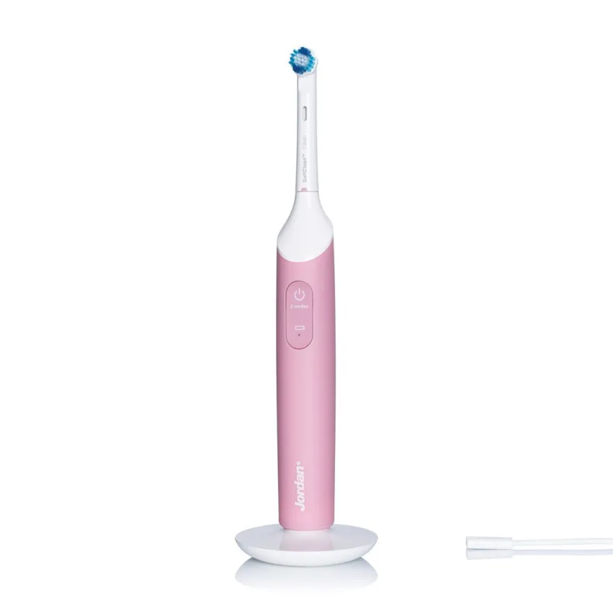 Sähköhammasharja Jordan powered by Wilfa Clean Smile Plus, vaaleanpunainen