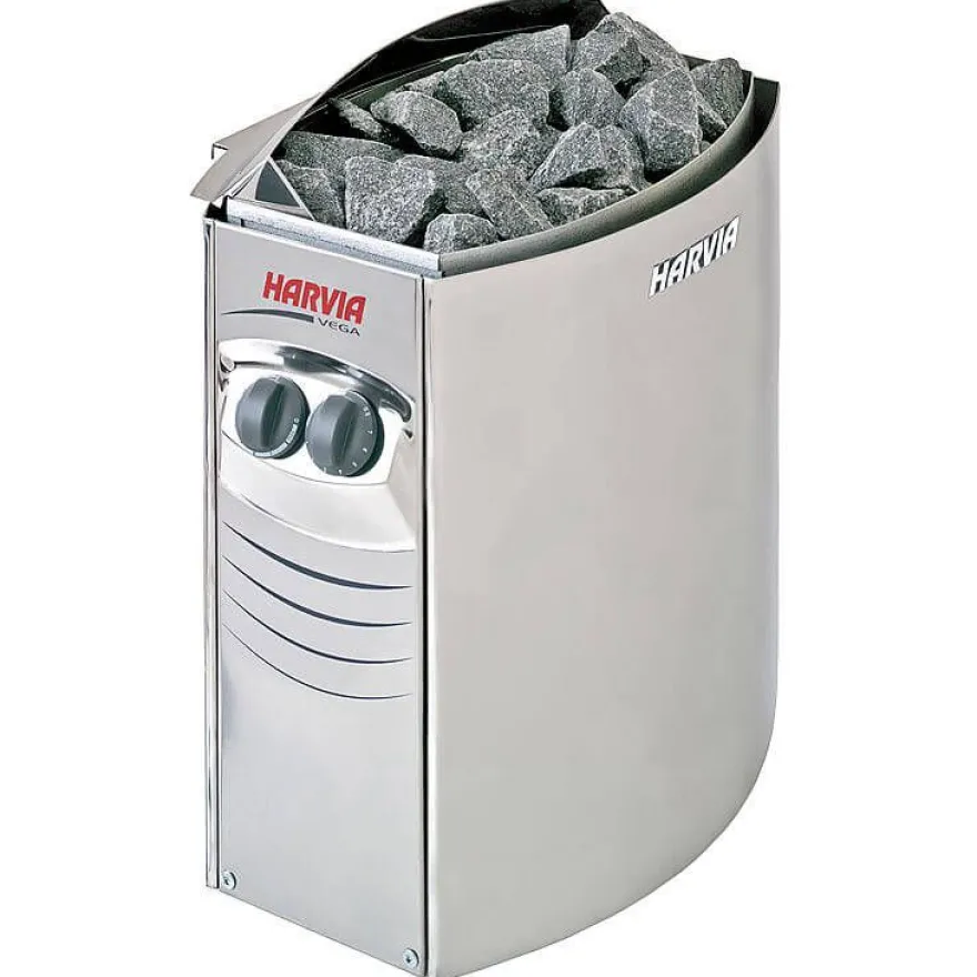 Sähkökiuas Harvia Vega BC60, 6kW, 5-8m³, kiinteä ohjaus