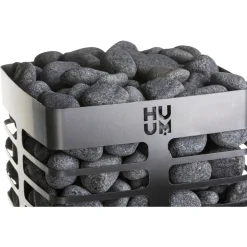 Sähkökiuas Huum Steel, 9kW, 9-15m³, erillinen ohjaus
