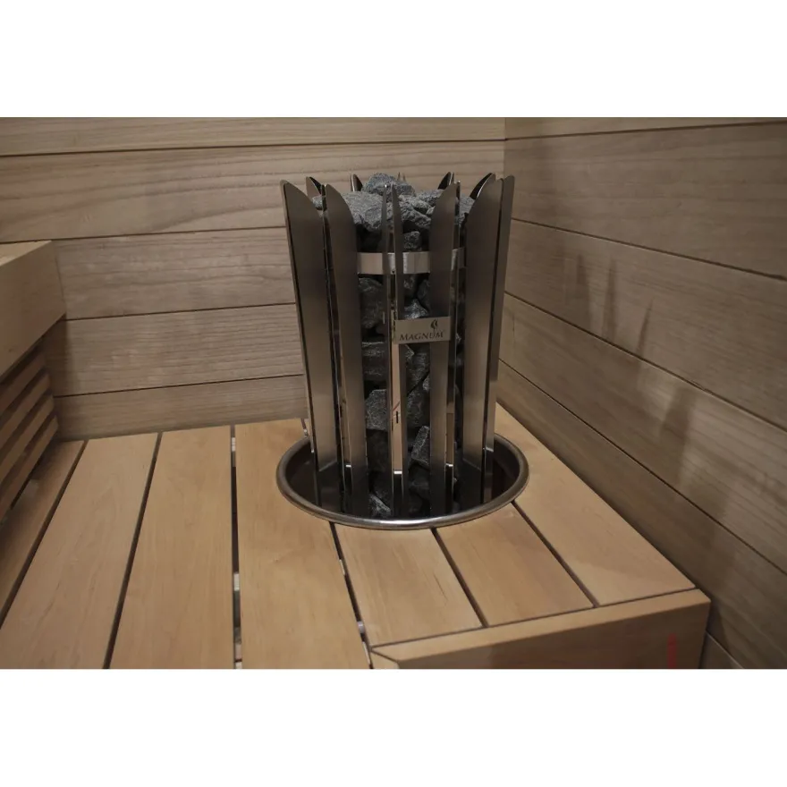 Sähkökiuas Magnum Cenik Kaisla, 6.6kW, 5-9m³, erillinen ohjaus