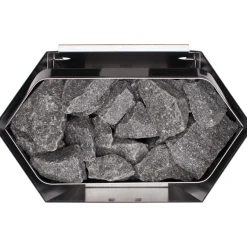 Sähkökiuas Narvi Minex, 3.6kW, 2-4m³, kiinteä ohjaus, musta