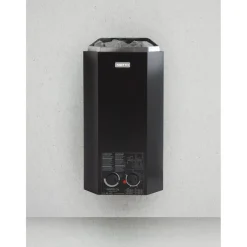 Sähkökiuas Narvi Minex, 3.6kW, 2-4m³, kiinteä ohjaus, musta