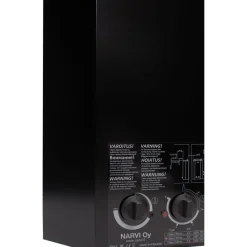 Sähkökiuas Narvi Minex, 3.6kW, 2-4m³, kiinteä ohjaus, musta