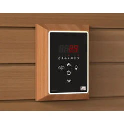 Sähkökiuas SAWO Aries Wall Black Ni2, 6kW, 5-8m³, erillinen ohjaus