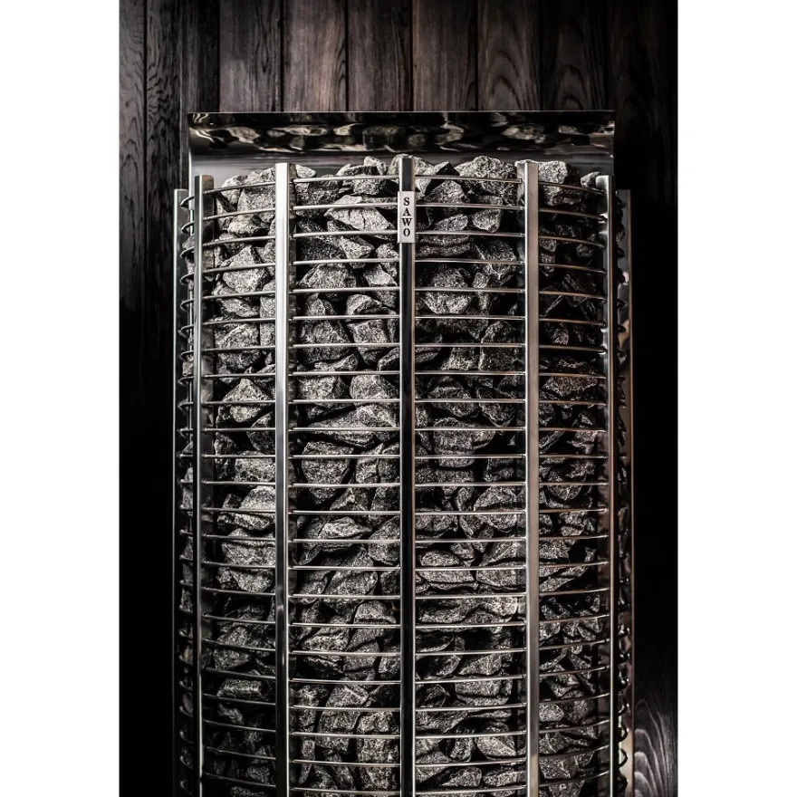Sähkökiuas SAWO Wall Tower, 12kW, 11-18m³, erillinen ohjauskeskus