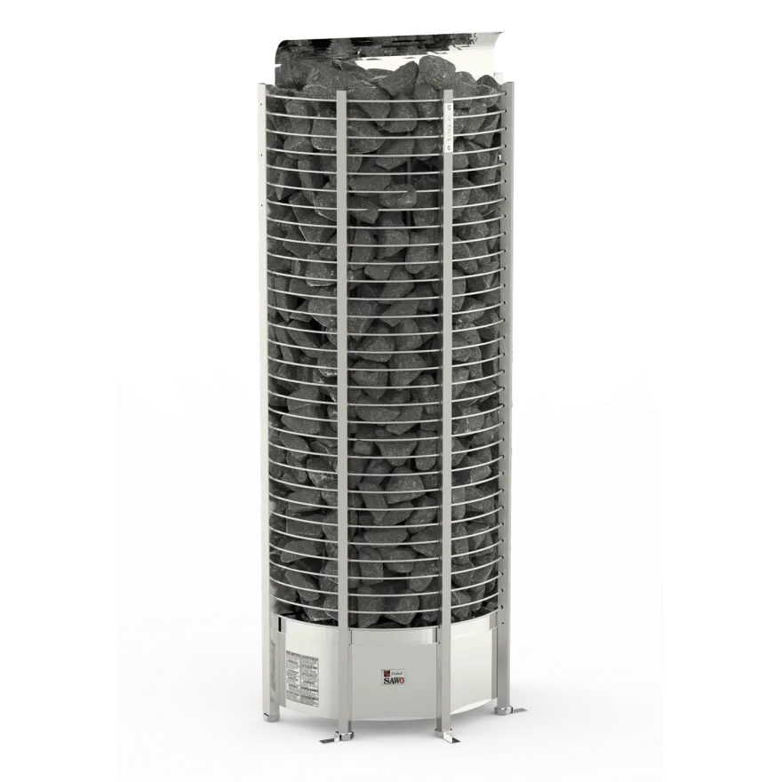 Sähkökiuas SAWO Wall Tower, 12kW, 11-18m³, erillinen ohjauskeskus