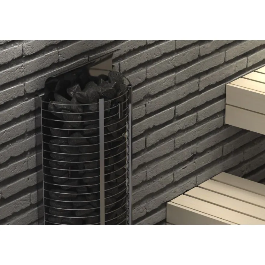 Sähkökiuas SAWO Wall Tower, 12kW, 11-18m³, erillinen ohjauskeskus