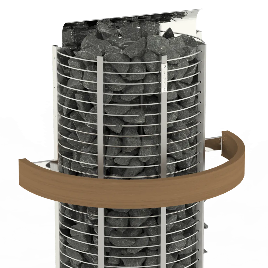 Sähkökiuas SAWO Wall Tower, 6kW, 5-8m³, kiinteä ohjauskeskus