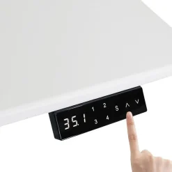 Sähköpöydän runko Bandago Economy, 1100mm, valkoinen