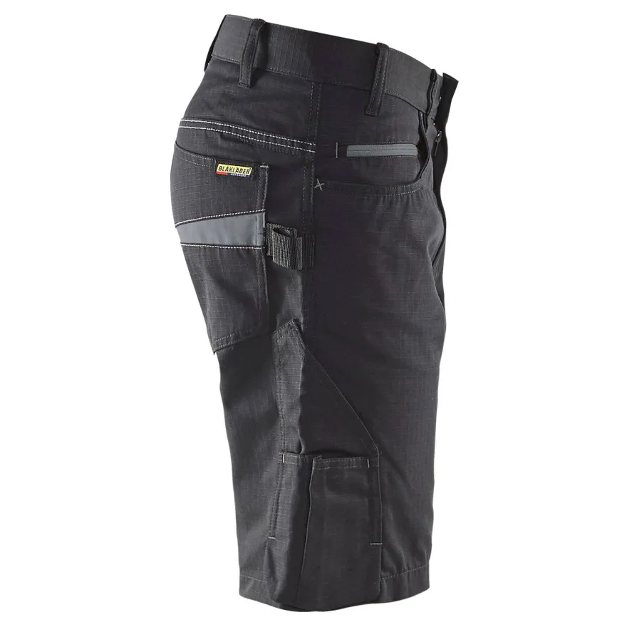 Shortsit Blåkläder 1499, musta/tummanharmaa