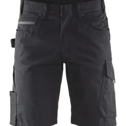 Shortsit Blåkläder 1499, musta/tummanharmaa
