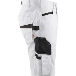 Shortsit Blåkläder 1094 Stretch, valkoinen/tummanharmaa