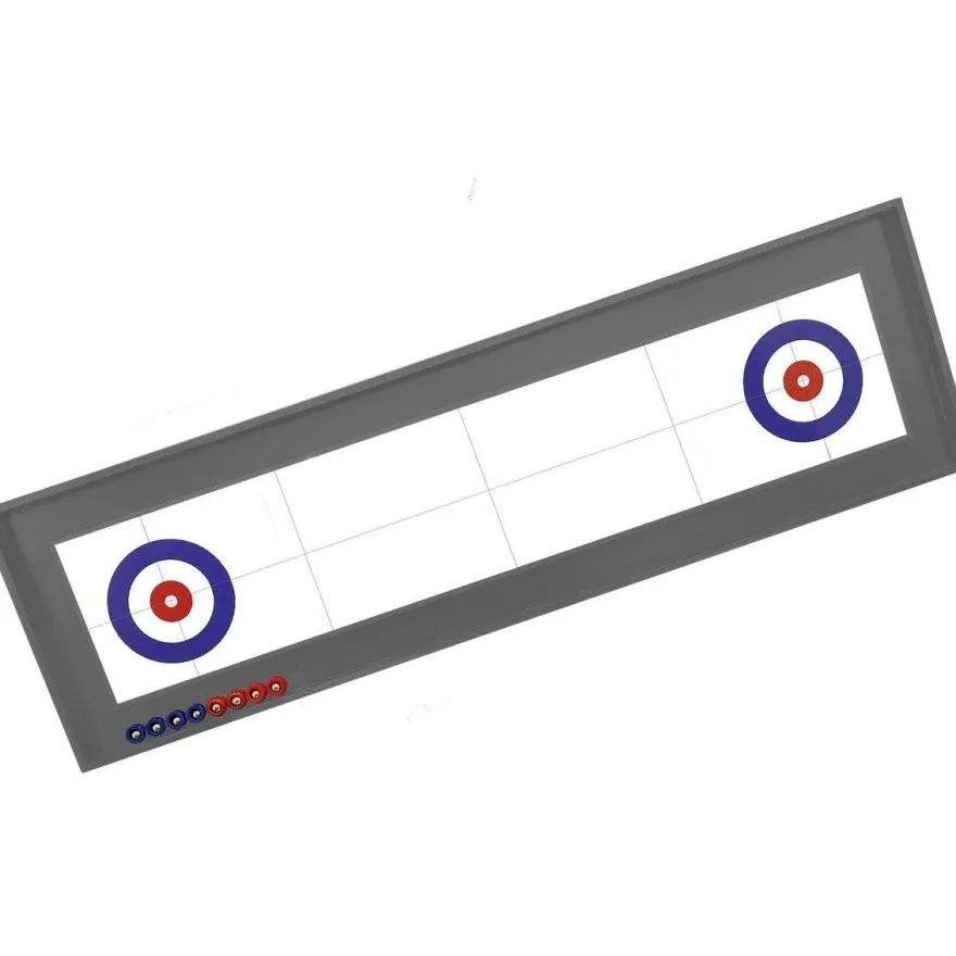 Shuffleboard/curling-peli 2-in-1 Nordic Games, 115x34cm