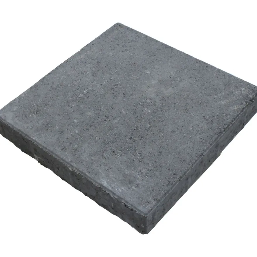 Sileä betonilaatta Rudus, 490x490x60mm, musta