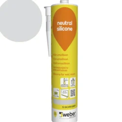 Silikonimassa Weber Neutral Silicone, 13 Silver grey, 310 ml