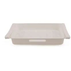 Säilytysastia kananmunille Linento Eggies, 31.5x17.8x4.5cm, valkoinen