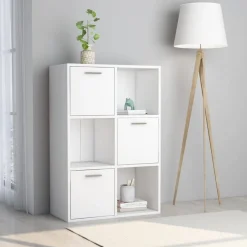 Säilytyskaappi valkoinen, 60x29,5x90 cm, lastulevy