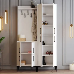 Säilytyskokonaisuus Linento Furniture Berlin BA, valkoinen