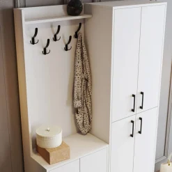Säilytyskokonaisuus Linento Furniture Berlin BA, valkoinen
