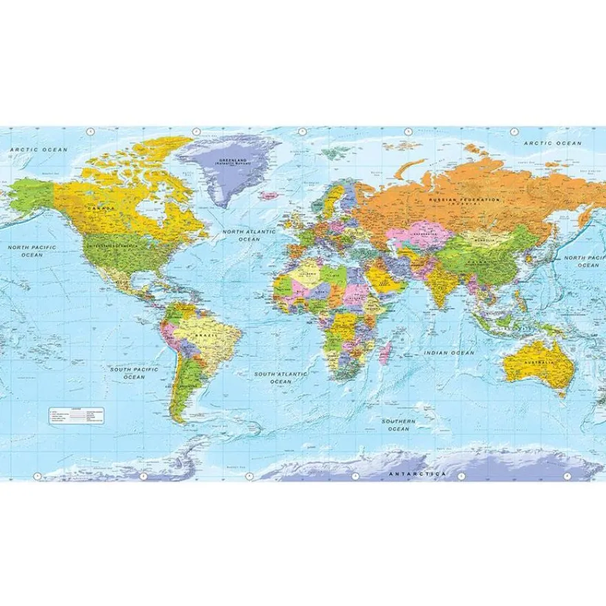 Sisustustarra Artgeist Orbis Terrarum II, 280x490cm