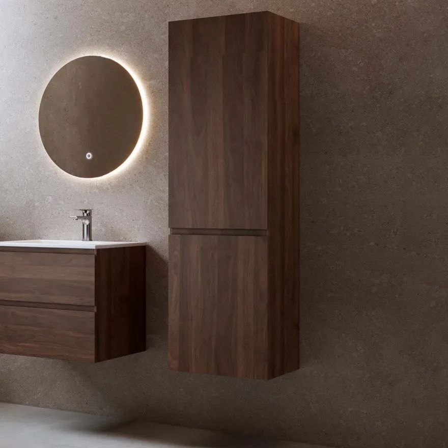 Sivukaappi Bathlife Eufori, 450x1500x350mm, pähkinä
