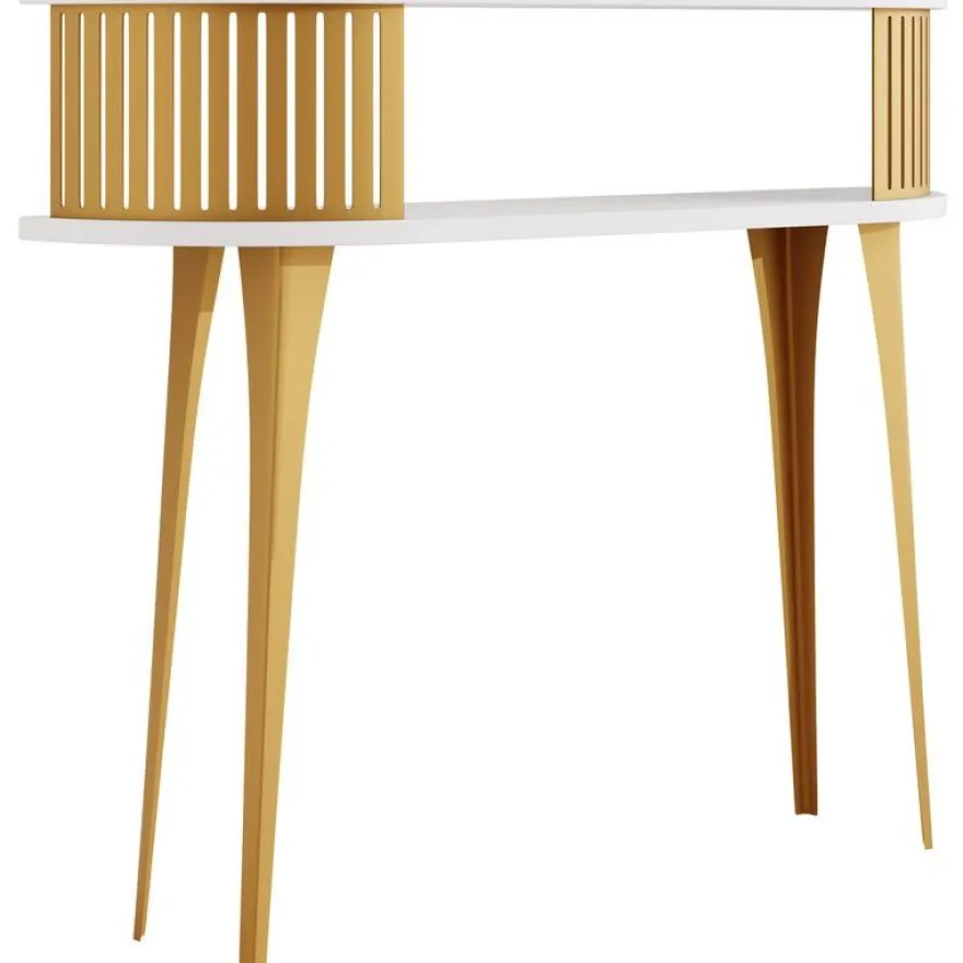 Sivupöytä Nomla ROENNI, GOLD soikea, eri värejä