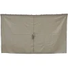 Sivuverhot Luxor 3x4m paviljongille, vaaleanharmaa, 4kpl