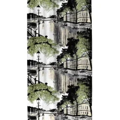 Sivuverho Vallila Aurajoki, 140x250cm