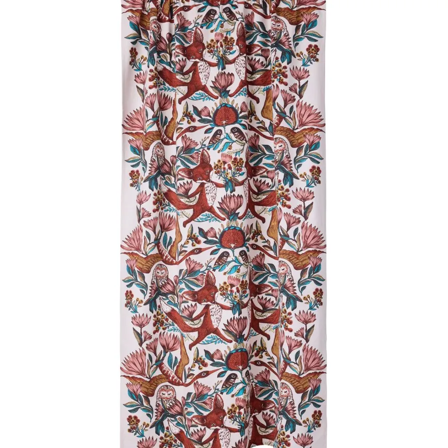 Sivuverho Vallila Fabula, 140x240cm, monivärinen