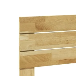 Sängynpääty 120 cm massiivipuutammea (51977)