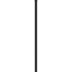 Sängynpääty savutammi 160 cm tekninen puu ja teräs (07702)