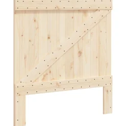 Sängynpääty täysi mänty, eri kokoja ja malleja (31807)
