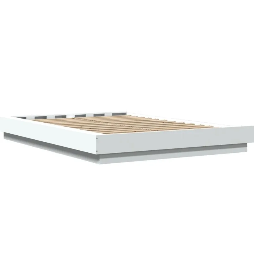 Sängynrunko LED-valoilla, tekninen puu, eri värejä ja kokoja (38011)