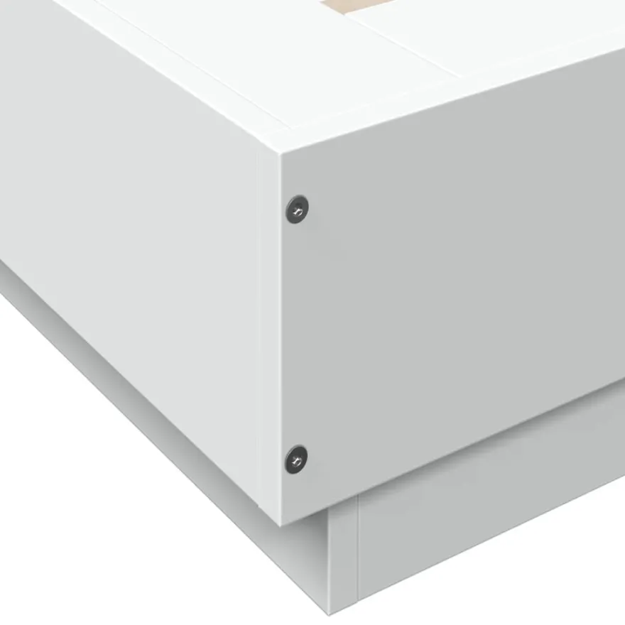 Sängynrunko LED-valoilla, tekninen puu, eri värejä ja kokoja (38011)
