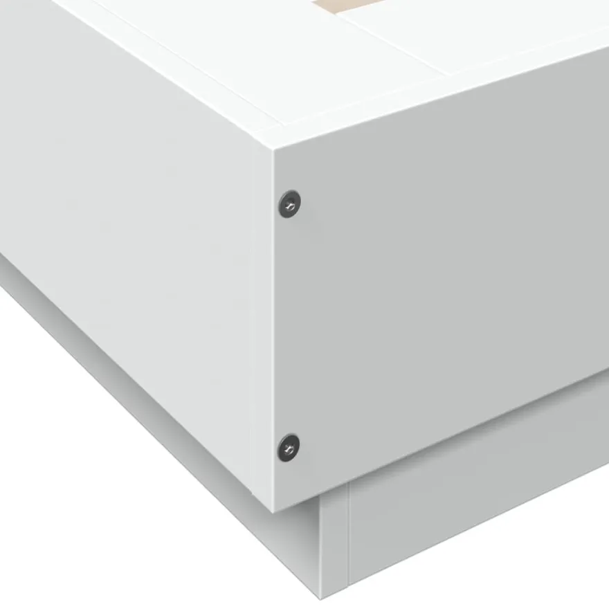 Sängynrunko LED-valoilla, tekninen puu, eri värejä ja kokoja (38011)