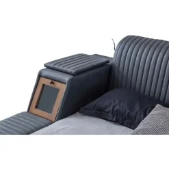 Sängynrunko Linento Furniture Sunshine Smart, 250x290cm, USB-portti, äänentoisto, hierontamekanismi