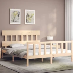Sängyt ja sängynrungot, täysi mänty, eri kokoja ja värejä (30609)