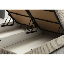 Sänkypaketti Linento Furniture Safir, 150 x 200 cm, ruskea
