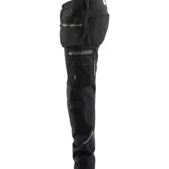 Softshell-riipputaskuhousut Blåkläder 1805, musta