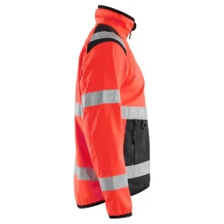 Softshell-takki Blåkläder 4877 Highvis, huomiopunainen/musta