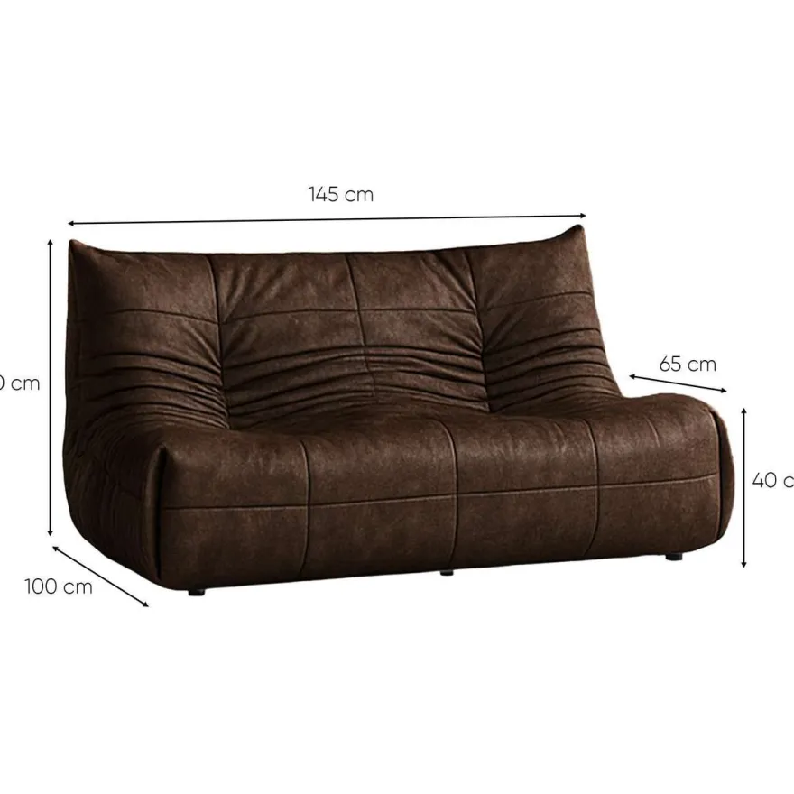Sohva Linento Furniture Bocek, 2-istuttava